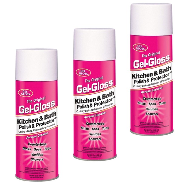 Gel-Gloss TRKIT-GA12.DBL Kitchen and Bath Polish and Protector (3)