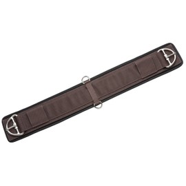 Western padded girth - Size : 70 cm - Brown