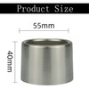 QMTSINEW Metal Lamp Shade Collar Rings, Light Socket Shade Ring