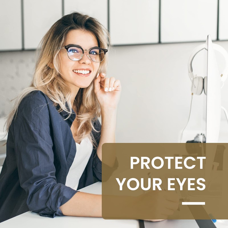 Blue Light Blocking Glasses (Black Gold)