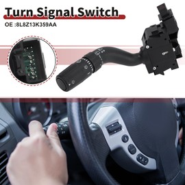 ACROPIX Steering Column Turn Signal Switch Lever Multifunction Combination Switch for Ford Escape for Mercury Mariner No.8L8Z13K359AA
