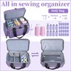 Anitor Large Sewing Supplies Organizer, Double Layer Sewing Storage Organizer