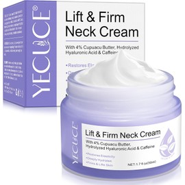 Neck Firming Cream – Natural Anti-Aging Moisturizer for Tightening Sagging Skin, Reducing Wrinkles & Fine Lines, and Evening Skin Tone (50ML)