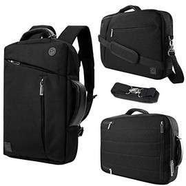 Convertible Laptop Backpack Messenger Shoulder Bag Business Briefcase for Dell Alienware 17 R5 17.3, Inspiron 17, Precision 7750
