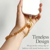 VANISSDO Phone Wrist Beaded Crystals Strap, Phone Charm Detachable Lanyard