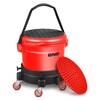DNA MOTORING 15 Gallon Washing System Includes 15.5 Gallon Bucket,