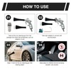 COWANIEE Car Cleaning Gun, High Pressure Car Detailing Air Blower,