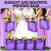 Eccliy 80 Pcs Reusable Gift Bags Set Glossy Grocery Gift