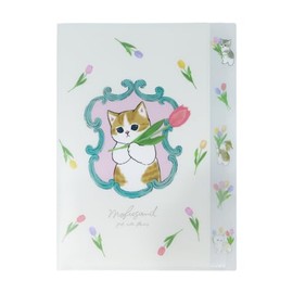Sunstar Stationery mofusand Clear File, 5 Pockets, White S2139324