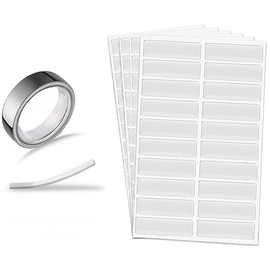 Smart Ring Size Adjuster for Oura Ring Gen 4&3 / Galaxy Ring/RingConn 2&1 / for Ultra Human Ring AIR, 5 Sheets-80Pcs (Silicone) +20pcs (TPU), Invisible Smart Ring Size Adjuster Spacer