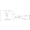 Irwin T20EL4 IWT20EL4 Locking C-Clamp with Swivel Pads, Silver, 275