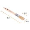 PENNELLIFICIO 2000 Flat Brush for Acrylic and Solvent Paint, Tin