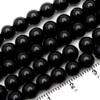 Onyx Round Beads 6mm Length 15.0 inches (38 cm) Black