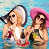 6 Pack Watermelon Inflatable Drink Holder, LIYDE Drink Floaties Fruit