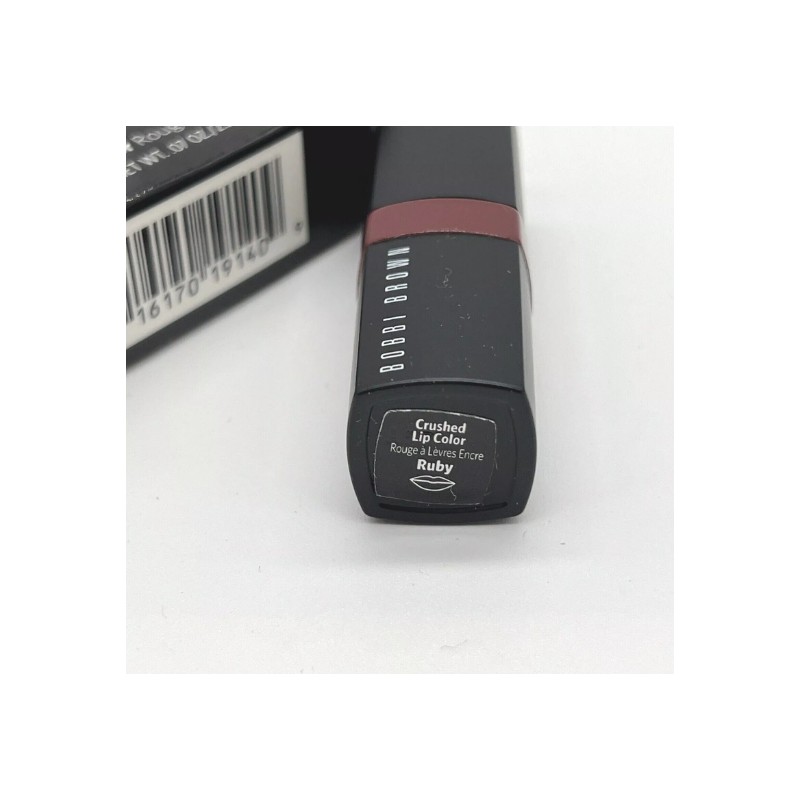 Bobbi Brown Crushed Lip Color Lipstick in RUBY red TRAVEL