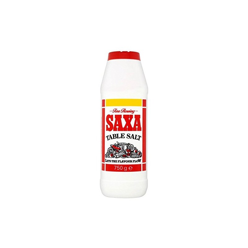 Saxa Table Salt (750g) - Pack of 6