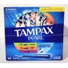 Tampax 3 Tampax Pearl, Tampons, Triple Pack, Super/Super Plus/Ultra Absorbency,34