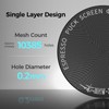 MHW-3BOMBER 53.35mm Espresso Puck Screen, 0.2mm Ultra-Thin Titanium Coated Reusable