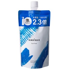 Ambique Face Foam Refill, Men's, Face Cleansing Foam, Dense Micro Foam, Hypoallergenic