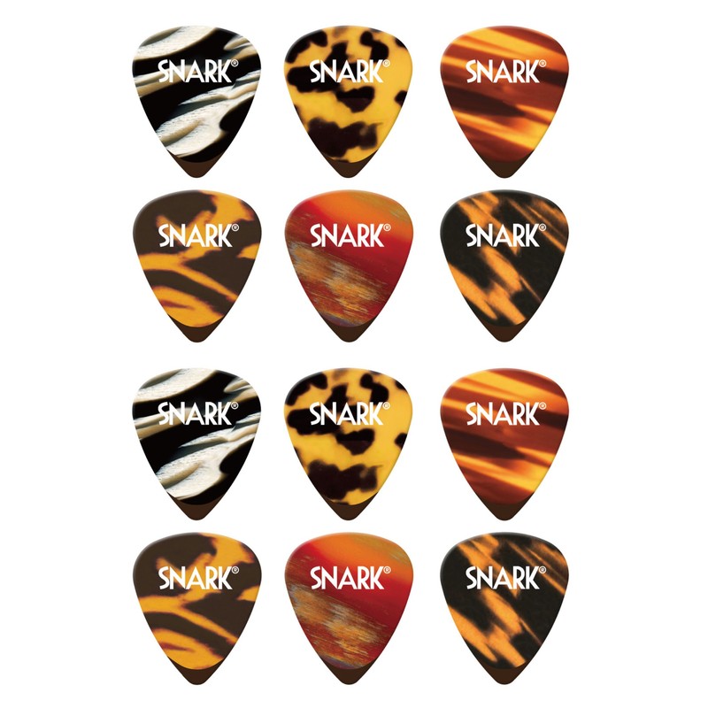 SNARK ピック セルロイド 12枚入り 1.0mm HEAVY 100C