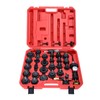 8MILELAKE 33Pcs Radiator and Cap Pressure Tester Kit Vacuum Type