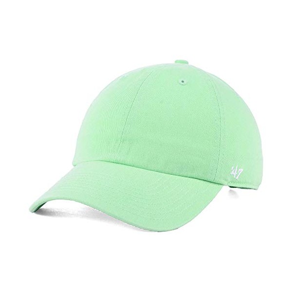 '47 Blank Classic Clean Up Cap, Adjustable Plain Baseball Hat for Men and Women – Light Green
