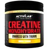 Activlab Creatine Monohydrate Powder with Taurine - Vegan Supplement for