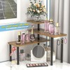 JayRex Countertop Organizer Organization, 3 Tier Moveable Corner Shelf Organizer
