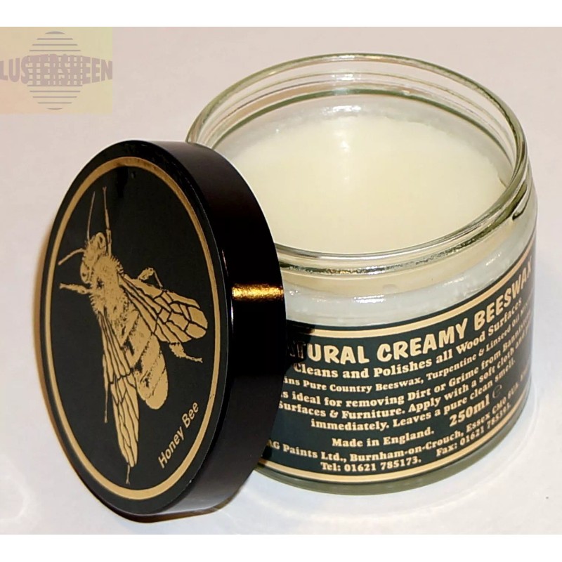 Flag Paints Classic Natural Creamy Beeswax in Clear 250 ml