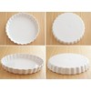 Tableware East White Round Pie Plate, 10 Inches (25.8 cm)