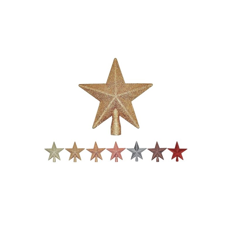 Bambelaa! Christmas Tree Topper Christmas Tree Decoration Christmas Ornament Glitter