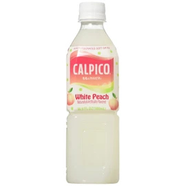 Calpico Soft Drink, Peach, 16.9-Ounce (Pack of 8)