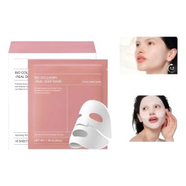 🔥 Mascarilla bio collagen real deep acido hialurónico 4 unida  Vitaminas y Minerales
