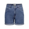 ONLY Female Shorts ONLVega Life HW Mom, Medium blue (medium