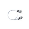 PetrisCatch Set of 5 Fluorocarbon Leaders with Carabiner for Pike,