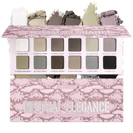 Afflano All Matte Eyeshadow Palette for Brown Eyes, Highly Pigmented Taupe Grey Nude Neutral Eyeshadow Palette Smoky Goth, Blendable Cool Toned Matte Eye Shadow for Older Women Everyday Natural Makeup