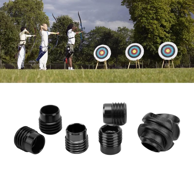 Zerodis Compound Bow Peep Visor, Interchangeable Aluminum Alloy Inner Core,