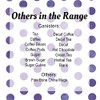Purely Home Indigo Polka Dots Spots Herbal Tea Canister -