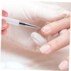 FOMIYES 3pcs Dual Ended Nail Art Pen with Liner Brush