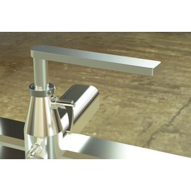 Simple Woodturning Tools Tool Rest Platform with Post & Collar for Simple Scraper or other Turning Tools, Helpful for Hollowing, USA Made (5/8" Post, 7" Width Rest)