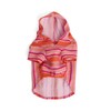 Youly Pink Baja Dog Hoodie, Medium
