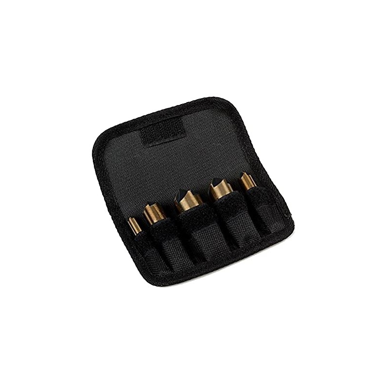 Quick Change Professional Strength 5 Piece Counter Sink Bit Set