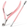 Makartt Cuticle Trimmer with Cuticle Pusher - Stainless Steel Cuticles