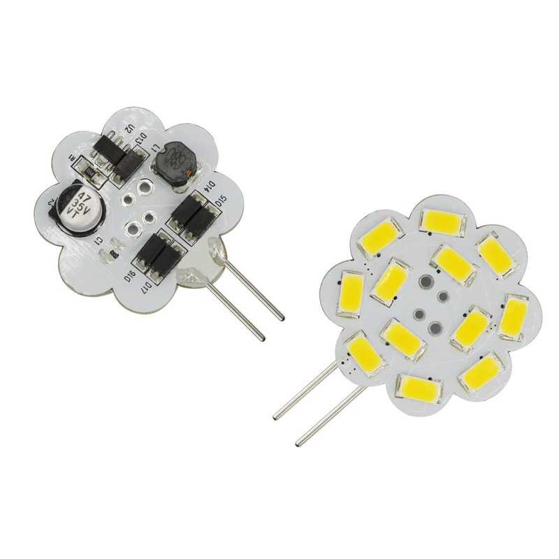 Edearkar 2W G4 LED Light Bulbs(6 Pack) LED Disc 20W
