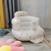 Baby Inflatable Chair Portable Foldable Printed Leakproof Soft Shower Sofa