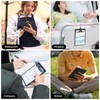 FRETONBA Mini Clipboard 4x6 Inch with Pen Holder, 2 Pack