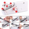 Mini Sewing Machine, 29 Pieces Hand Sewing Machine Portable with