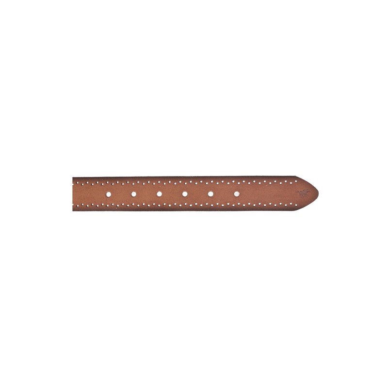 MUSTANG Women's Velour Belt, Cognac