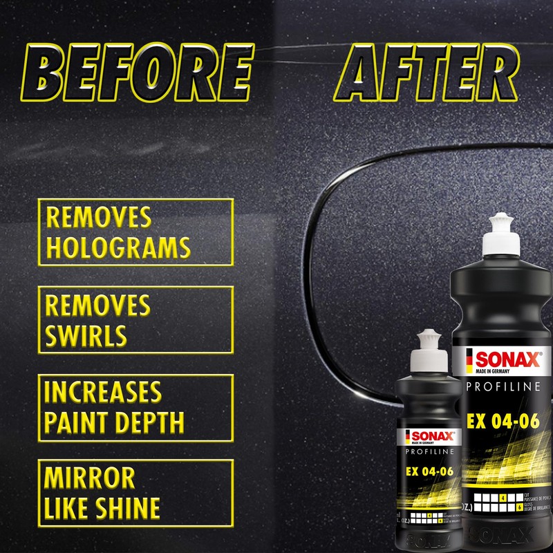 SONAX EX 04-06 Dual Action Polishing Compound | One-Step Medium