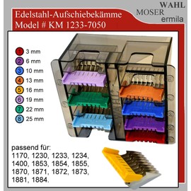 Set of 8 Combs for Wahl Clipper Kit/Rex Arco/Fox Dog Toy